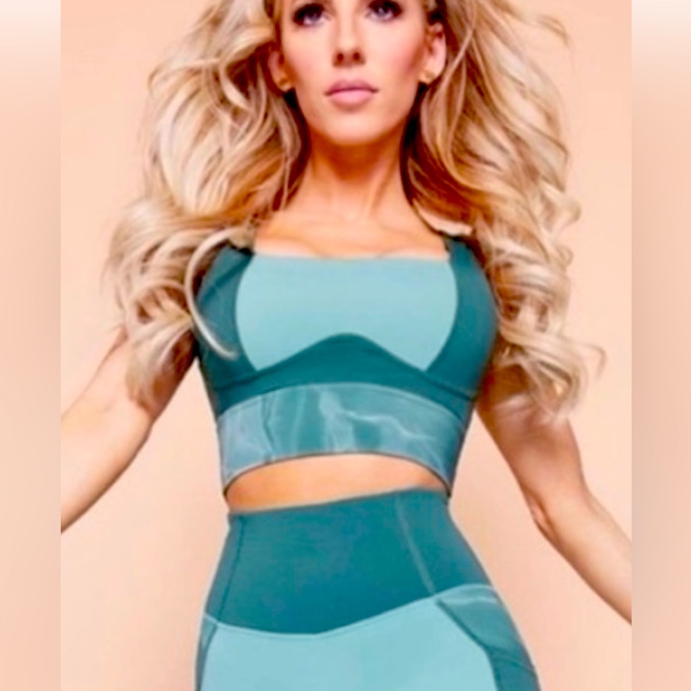 BuffBunny Teal Sports Bra
